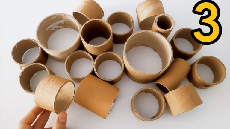 Questo trucco semplice trasforma i rotoli di carta in opere d’arte incredibili…