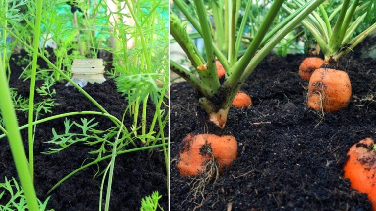 Questo metodo geniale trasforma bottiglie di plastica in un giardino di carote…