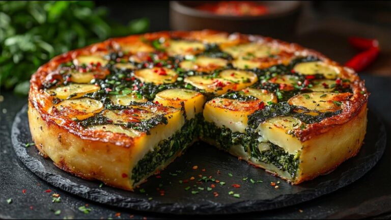 Questo trucco della nonna trasforma patate e spinaci in una torta irresistibile…