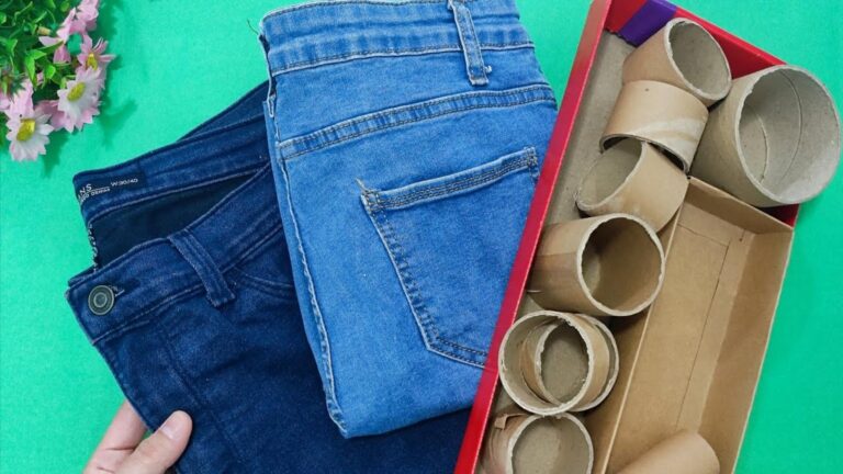 Questo trucco dimenticato trasforma vecchi jeans in oggetti stupendi… scopri come!