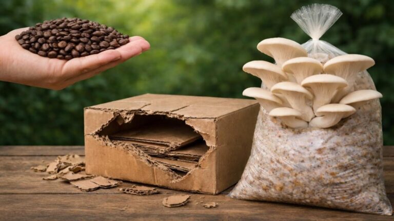 Questo metodo semplice trasforma cartone e caffè in funghi deliziosi…