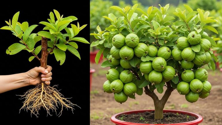 Questo semplice gesto farà crescere il tuo guava più veloce e delizioso…