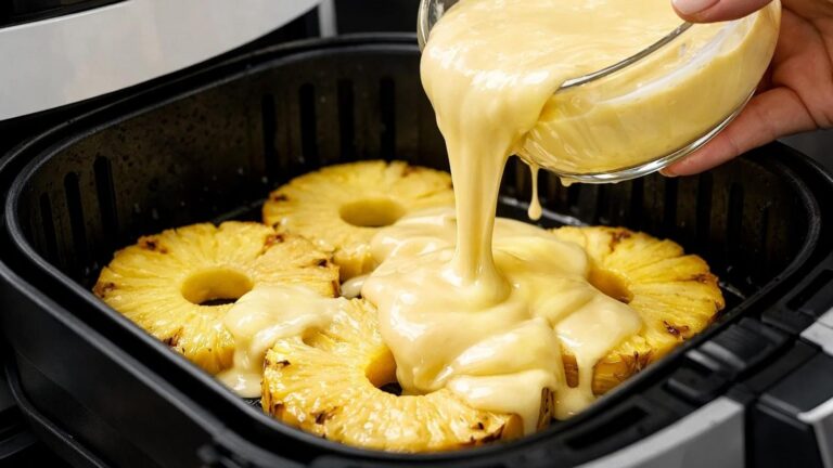 Questo semplice gesto trasforma un’ananas in un dessert che ti lascerà a bocca aperta…