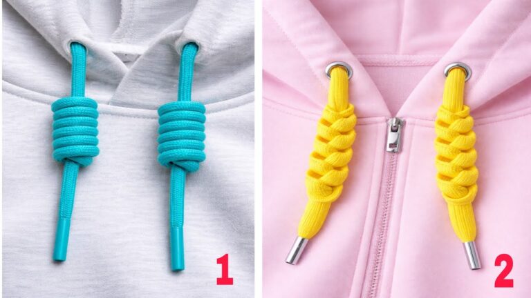 Scopri 6 nodi per cappuccio che trasformano il tuo look in modo semplice!