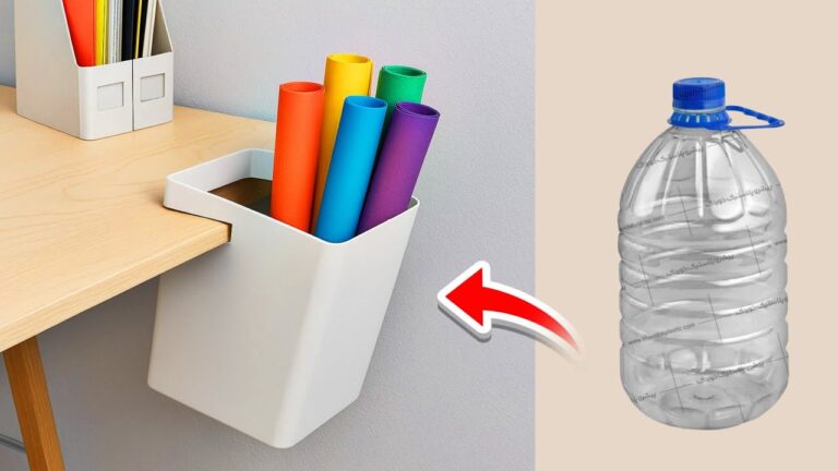 8 trucchi sorprendenti con bottiglie di plastica che devi provare subito!