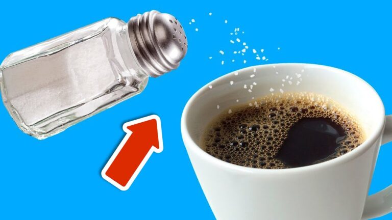 Scopri 5 motivi per cui il sale nel caffè cambia tutto!