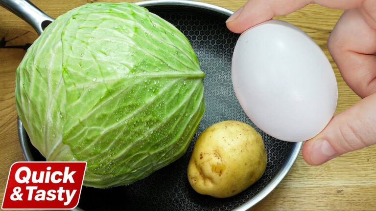 3 ricette veloci con cavolo e uova per una cena deliziosa in pochi minuti!