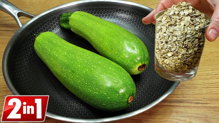 3 idee veloci per una cena gustosa con zucchine e avena in un’unica padella!