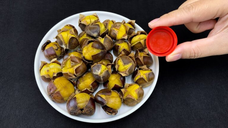 Peel 10 Castagne in un Attimo con Questo Semplice Trucco!