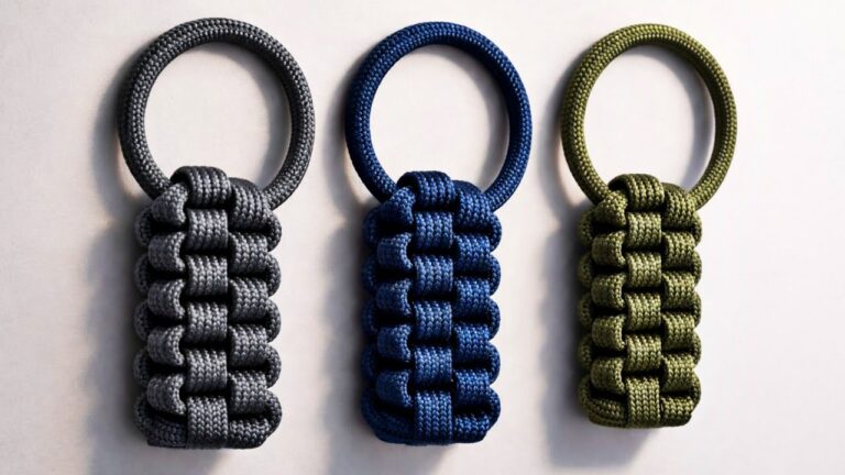 5 nodi chiave per creare un portachiavi elegante e facile da realizzare