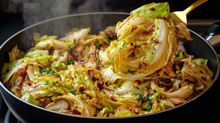 5 motivi per amare la cena veloce di cavolo e bacon in padella!