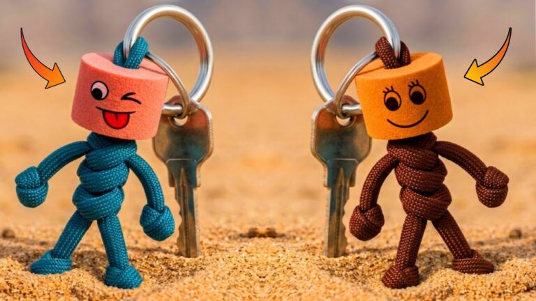 5 Idee Creative per Trasformare un Nodo di Cordino in Un Keychain Unico!