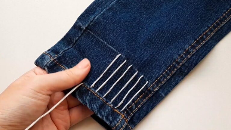 7 Modi Geniali per Accorciare i Jeans Senza Tagliare! Scopri il Sesto!