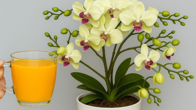 5 Trucchi per far fiorire le orchidee tutto l’anno con un’acqua magica!