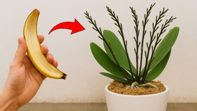 Fai crescere le tue orchidee: 5 trucchi con la banana che stupiranno!