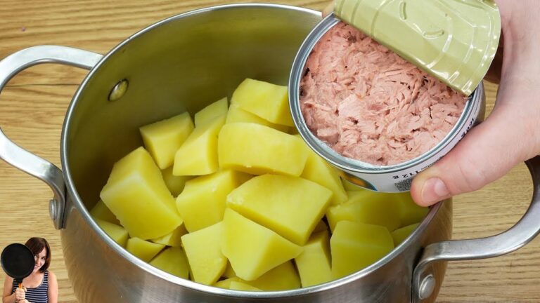 5 ricette veloci e gustose con patate e tonno da provare oggi stesso!
