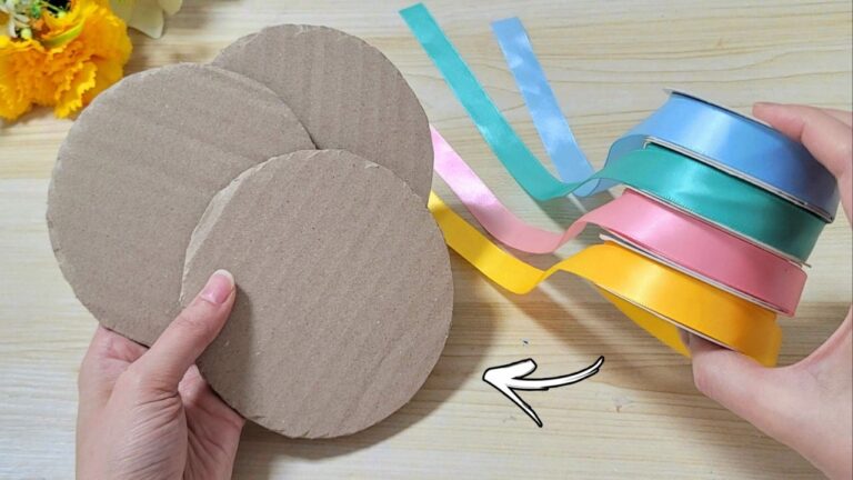 7 Idee per trasformare cartone e nastri in decorazioni mozzafiato!