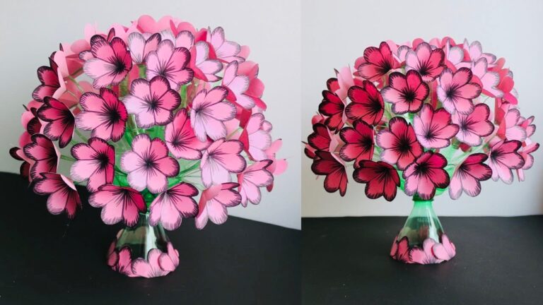 5 idee creative per fare vasi di fiori con bottiglie di plastica!