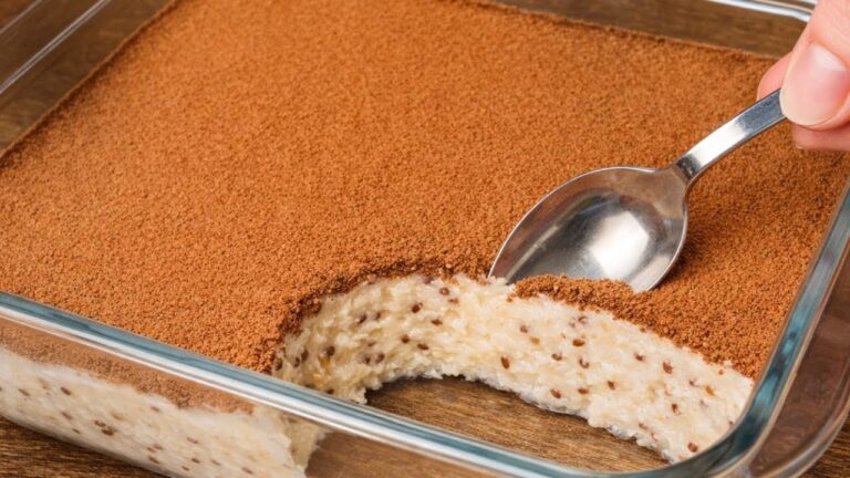 Perdi 10 kg in un mese con questo budino di avena senza zucchero!