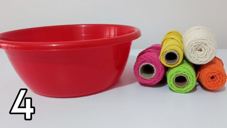 Crea 4 splendidi cestini con legno e corda: scopri come!