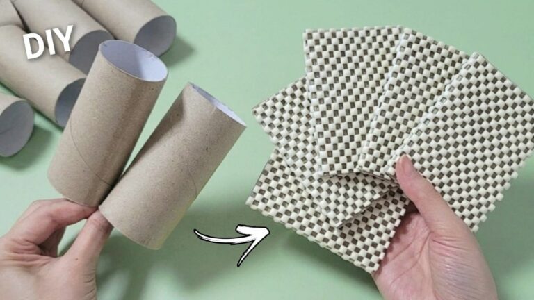 5 Idee geniali per riciclare i rotoli di carta igienica e arredare la casa!