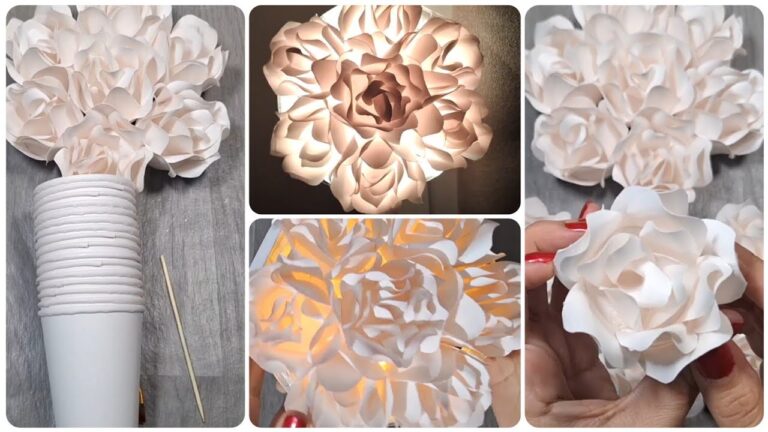 Trasforma 1 semplice bicchiere di carta in 5 incredibili progetti creativi!