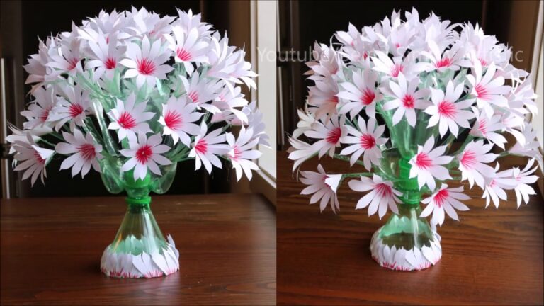 10 idee creative per trasformare bottiglie di plastica in vasi decorativi