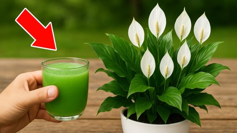 Scopri 1 segreto per far fiorire il tuo Spathiphyllum in modo spettacolare!
