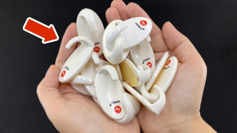 13 trucchi geniali con ganci adesivi per semplificare la tua vita!