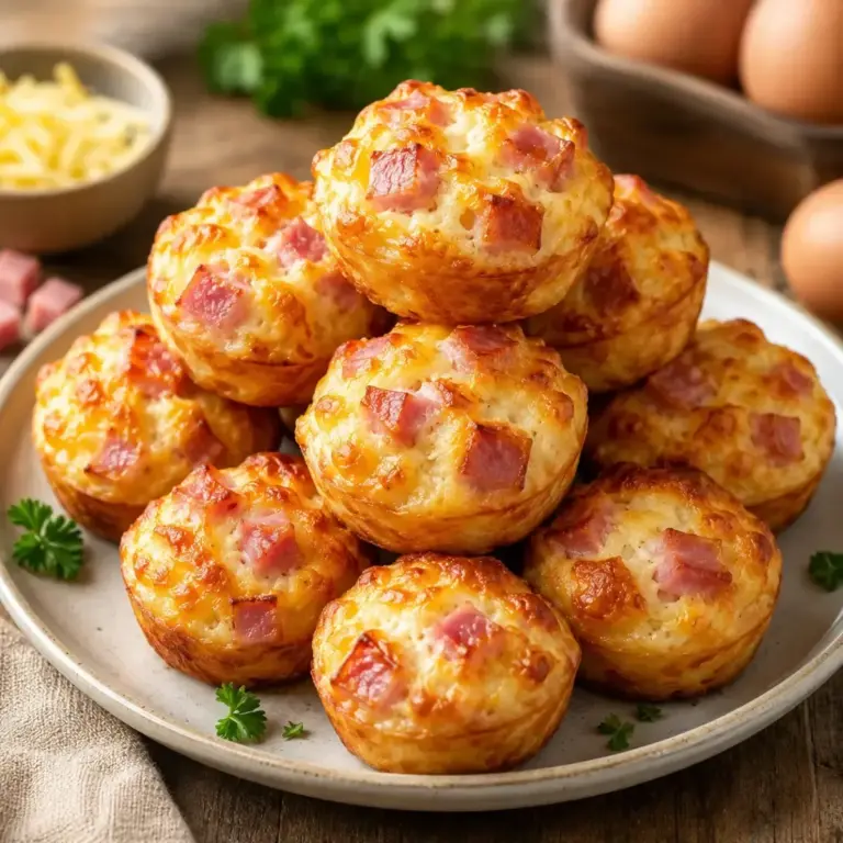 Muffin salati con prosciutto e formaggio: la ricetta perfetta