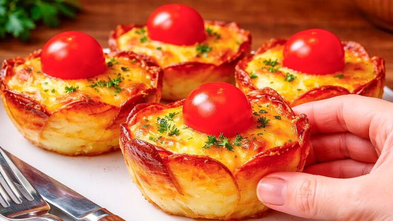 15 minuti per sorprendere tutti con i deliziosi kartoffelkörbchen!